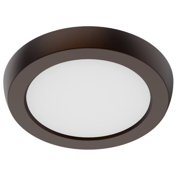 5" 8 watt 120 volt CCT Selectable Bronze LED Flush Mount Fixture