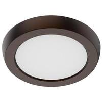 Nuvo Lighting 5" 8 watt 120 volt CCT Selectable Bronze LED Flush Mount Fixture