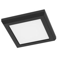 Nuvo Lighting 5" 8 watt 120 volt CCT Selectable Black LED Flush Mount Light Fixture