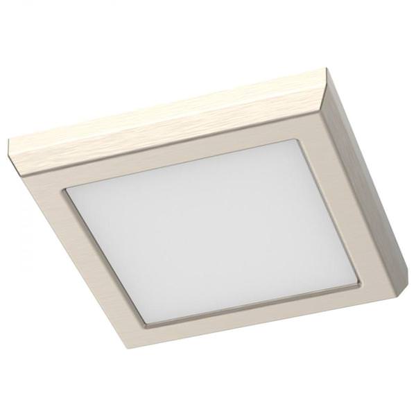 5" 8 watt 120 volt CCT Selectable Brushed Nickel LED Flush Mount Light Fixture