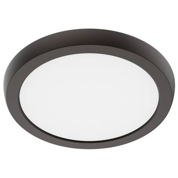 7" 10 watt 120 volt CCT Selectable Bronze LED Flush Mount Light Fixture