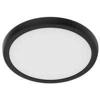 Nuvo Lighting 9" 11 watt 120 volt CCT Selectable Black LED Flush Mount Light Fixture