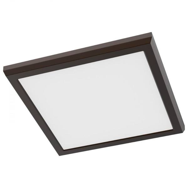 9" 11 watt 120 volt CCT Selectable Bronze LED Flush Mount Light Fixture