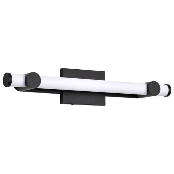 24" 26 watt 120 volt 3000K Natural White Matte Black LED Vanity Light Fixture