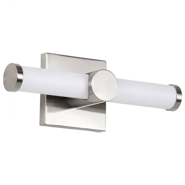 12" 13 watt 120 volt 3000K Natural White Brushed Nickel LED Vanity Light Fixture