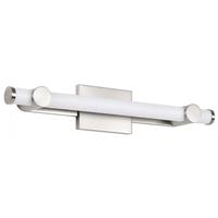 View 24" 26 watt 3000K Natural White Brushed Nickel LED Vanity Light Fixture