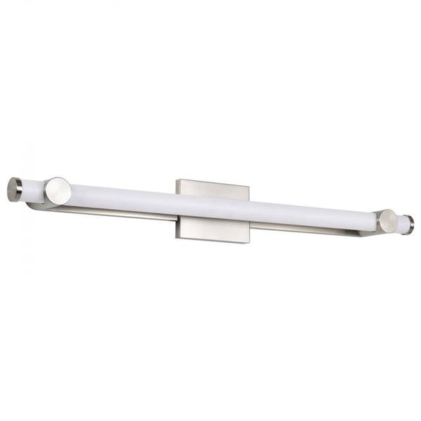 36" 39 watt 120 volt 3000K Natural White Brushed Nickel LED Vanity Light Fixture