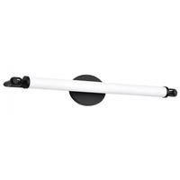 View 28" 26 watt 120 volt 3000K Natural White Matte Black LED Vanity Light Fixture