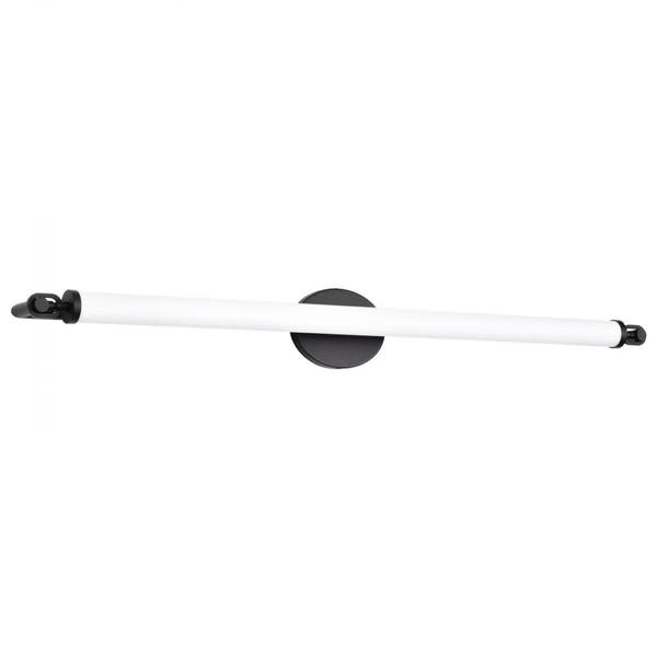 40" 39 watt 120 volt 3000K Natural White Matte Black LED Vanity Light Fixture