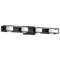 View 32" 20 watt 120 volt 3000K Natural White Matte Black LED Vanity Light Fixture