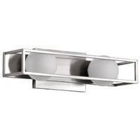 Nuvo Lighting 16" 2 Light 10 watt 120 volt 3000K Natural White Brushed Nickel LED Vanity Light Fixture