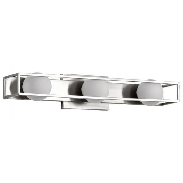 24" 15 watt 120 volt 3000K Natural White 3000K Natural White Brushed Nickel LED Vanity Light Fixture