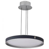 View 40 watt 120/277 volt 3000K Natural White Gray LED Pendant Light Fixture
