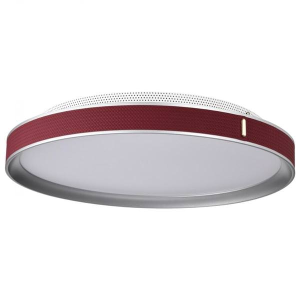 20" 40 watt 120/277 volt 3000K Natural White Gray LED Flush Mount Fixture