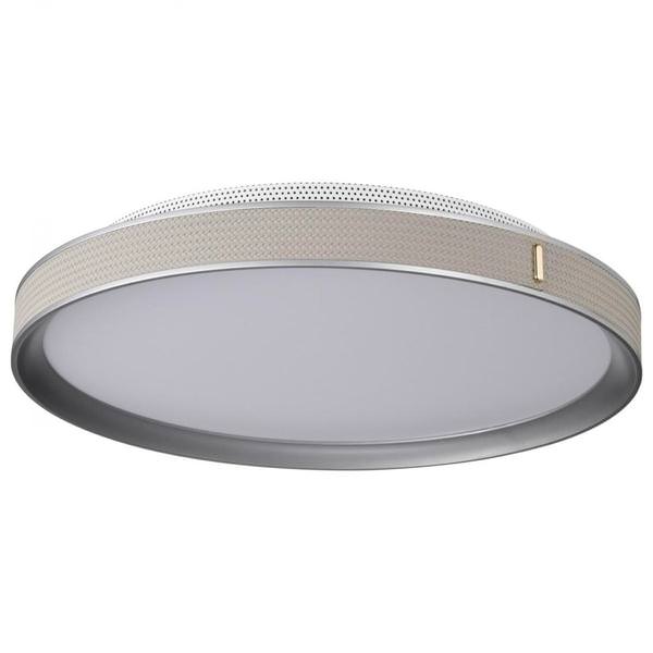 20" 40 watt 120/277 volt 3000K Natural White Gray LED Flush Mount Fixture