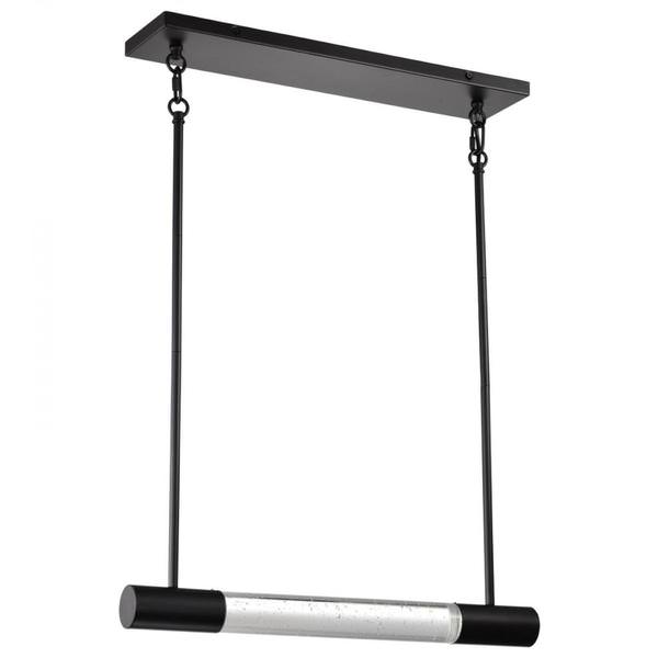 23" 11.5 watt 120 volt 2,000K-5,000K RGB / Tunable White Matte Black LED Island Pendant Light Fixture