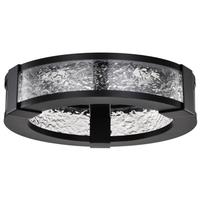 Nuvo Lighting 13" 30 watt 120/277 volt 3,000K Natural White Matte Black LED Flush Mount Light Fixture