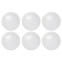 Nuvo Lighting 10" 17 watt 120 volt CCT Selectable White LED Disk Light (6 Pack)