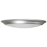 Nuvo Lighting 10" 17 watt 120 volt CCT Selectable Brushed Nickel Indoor LED Disk Light Fixture