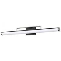 View 36" 39 watt 120 volt 3000K Natural White Black / Brushed Nickel Solano Indoor LED Vanity Light Fixture