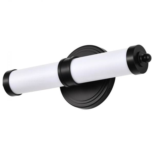 13 watt 120 volt 3000K Natural White Matte Black Kagen Indoor LED Vanity Light Fixture