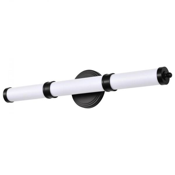 26 watt 120 volt 3000K Natural White Matte Black Kagen Indoor LED Vanity Light Fixture