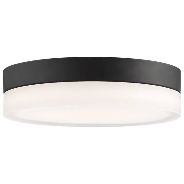 14" 25 watt 120 volt CCT Selectable Black Indoor Flush Mount Light Fixture