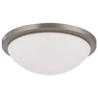 Nuvo Lighting 13" 18 watt 120 volt CCT Selectable Brushed Nickel LED Flush Mount Light Fixture