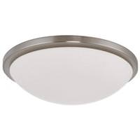 Nuvo Lighting 17" 25 watt 120 volt CCT Selectable Brushed Nickel LED Flush Mount Light Fixture