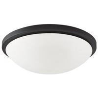Nuvo Lighting 17" 25 watt 120 volt CCT Selectable Matte Black LED Flush Mount Fixture