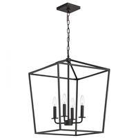 Nuvo Lighting 4 Light Dark Bronze Emma Indoor Pendant Light Fixture