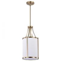 Nuvo Lighting 1 Light Burnished Brass Easton Indoor Pendant Light Fixture