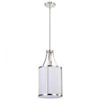 View 1 Light Polished Nickel Easton Indoor Pendant Light Fixture