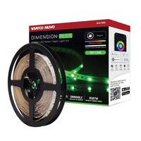 Nuvo Lighting 16' 12 watt 120 volt 2700K Warm White Starfish RGB with Remote