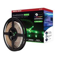 Nuvo Lighting 16' 14 watt 24 volt 2700K Warm White RGB LED Tape Light Kit with Remote
