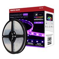 Nuvo Lighting 32' 30 watt 24 volt 2700K Warm White RGB LED Tape Light Kit with Remote