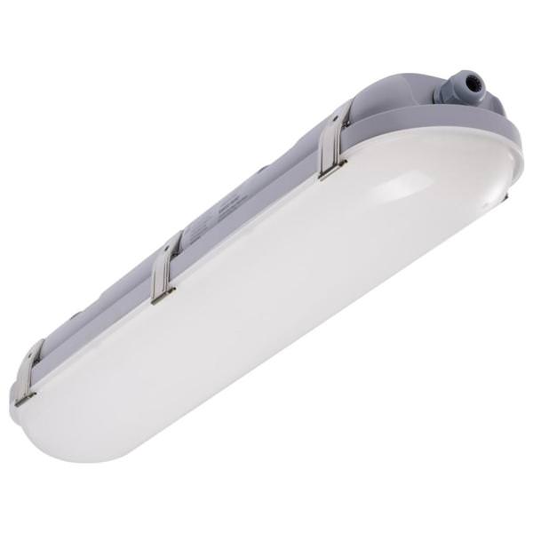 20 watt 120/347 volt CCT Selectable Gray LED Vapor Tight Fixture
