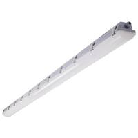 Nuvo Lighting 8' Selectable watt 120/347 volt CCT Selectable Gray LED Vapor Tight Fixture