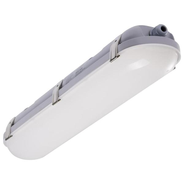 2' 20 watt 120/347 volt Gray CCT Selectable LED Vapor Tight Light Fixture