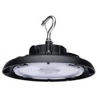 Nuvo Lighting Selectable watt 120/347 volt CCT Selectable Black LED Hi-Bay Light Fixture