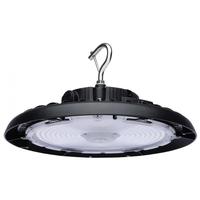 Nuvo Lighting Selectable watt 120/347 volt CCT Selectable Black LED Hi-Bay Light Fixture