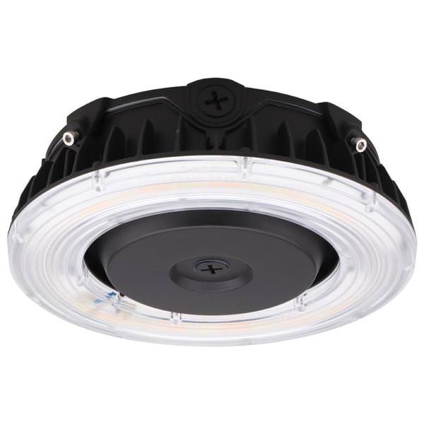 100 watt 120/277 volt CCT Selectable LED Canopy Light Fixture with Sensor Port