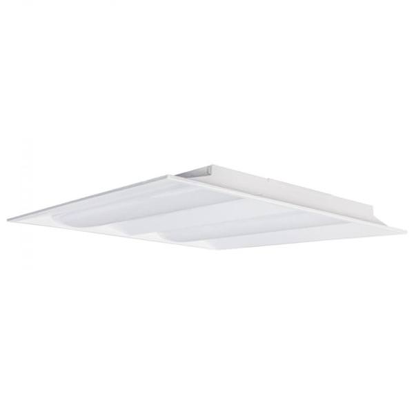2' x 2' Selectable watt 120/277 volt CCT Selectable Double Basket LED Troffer Light Fixture