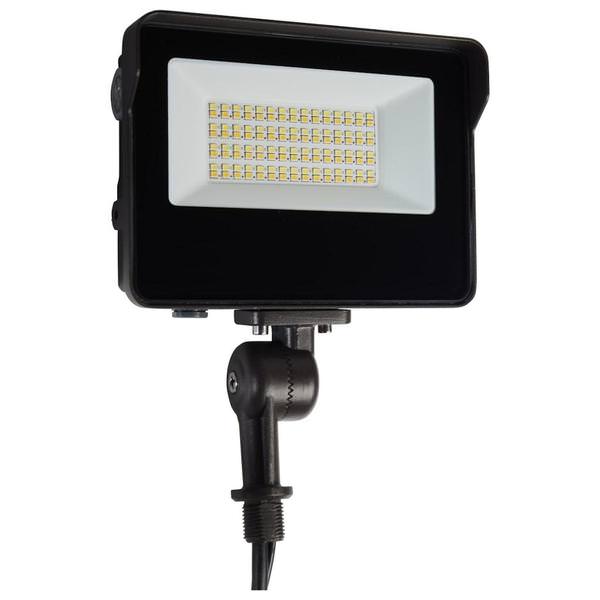 Selectable watt 120/347 volt CCT Selectable Bronze LED Flood Light