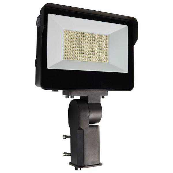 Selectable watt - 120/347 volt - CCT Selectable Outdoor Bronze LED Flood Light 