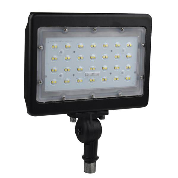 50 watt 120/277 volt 3000K Natural White Bronze LED Flood Light