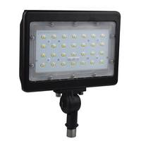 Nuvo Lighting 50 watt 120/277 volt 3000K Natural White Bronze LED Flood Light