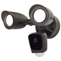 Nuvo Lighting 20 watt 120/277 volt 3000K Natural White Motion Detection Outdoor LED Security Light with Camera
