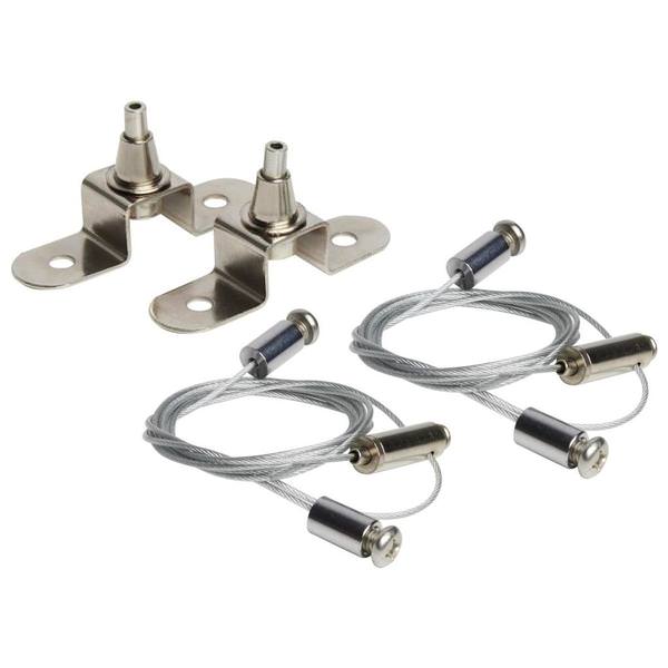 3' Empty Body Suspension Kit  for T8 Fixture Channel