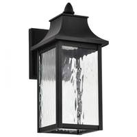 View 10 watt 120 volt CCT Selectable Matte Black Austen Starfish RGBTW LED Wall Sconce Fixture